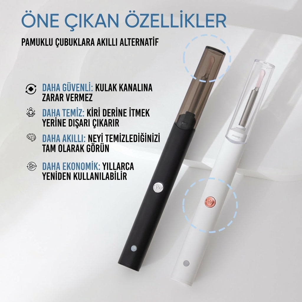 Luna Ear® - Kameralı Kulakiçi Temizleyici