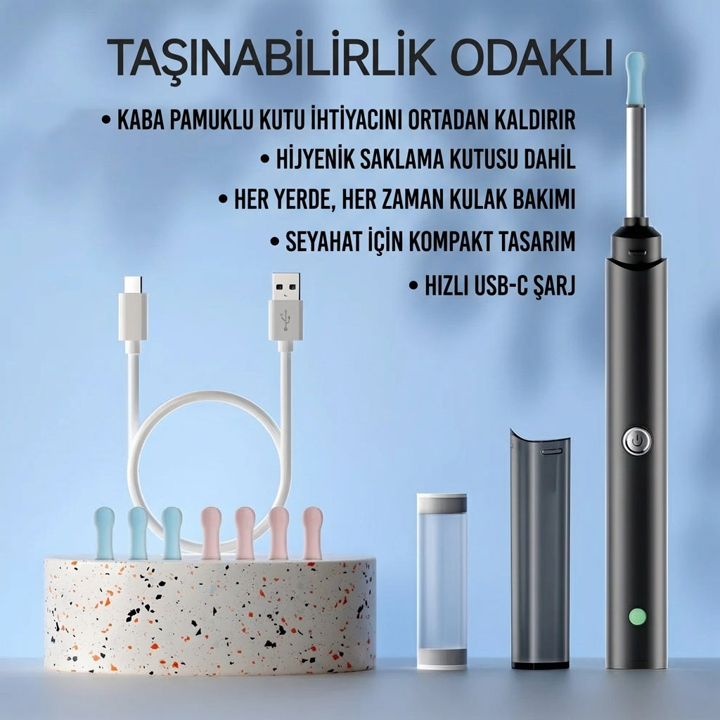 Luna Ear® - Kameralı Kulakiçi Temizleyici